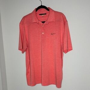 Greg Norman Collection Men's Red Polo Shirt